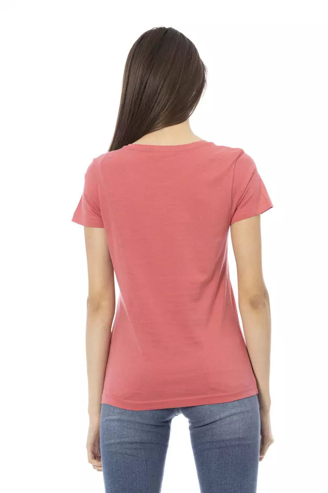 Trussardi Action Multicolor Cotton Women T-Shirt Trussardi Action