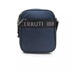 Cerruti 1881 Blue Leather Women Crossbody Bag