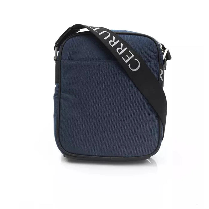 Cerruti 1881 Blue Leather Women Crossbody Bag