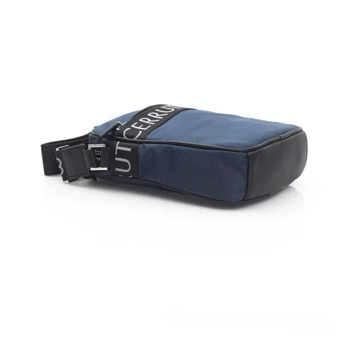 Cerruti 1881 Blue Leather Women Crossbody Bag