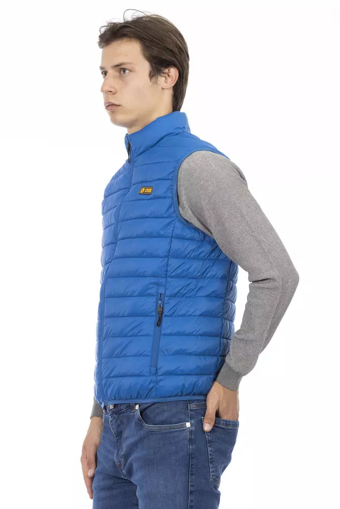 Ciesse Outdoor Blue Polyester Men's Sleeveless Jacket Ciesse Outdoor