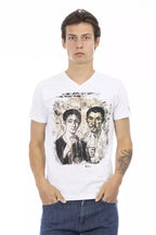 Trussardi Action White Cotton T-Shirt
