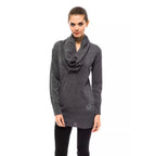 Montana Blu Gray Wool Women Sweater
