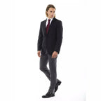 Uominitaliani Black Wool Men's Blazer Uominitaliani