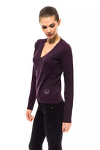 Montana Blu Purple Wool Women's Sweater