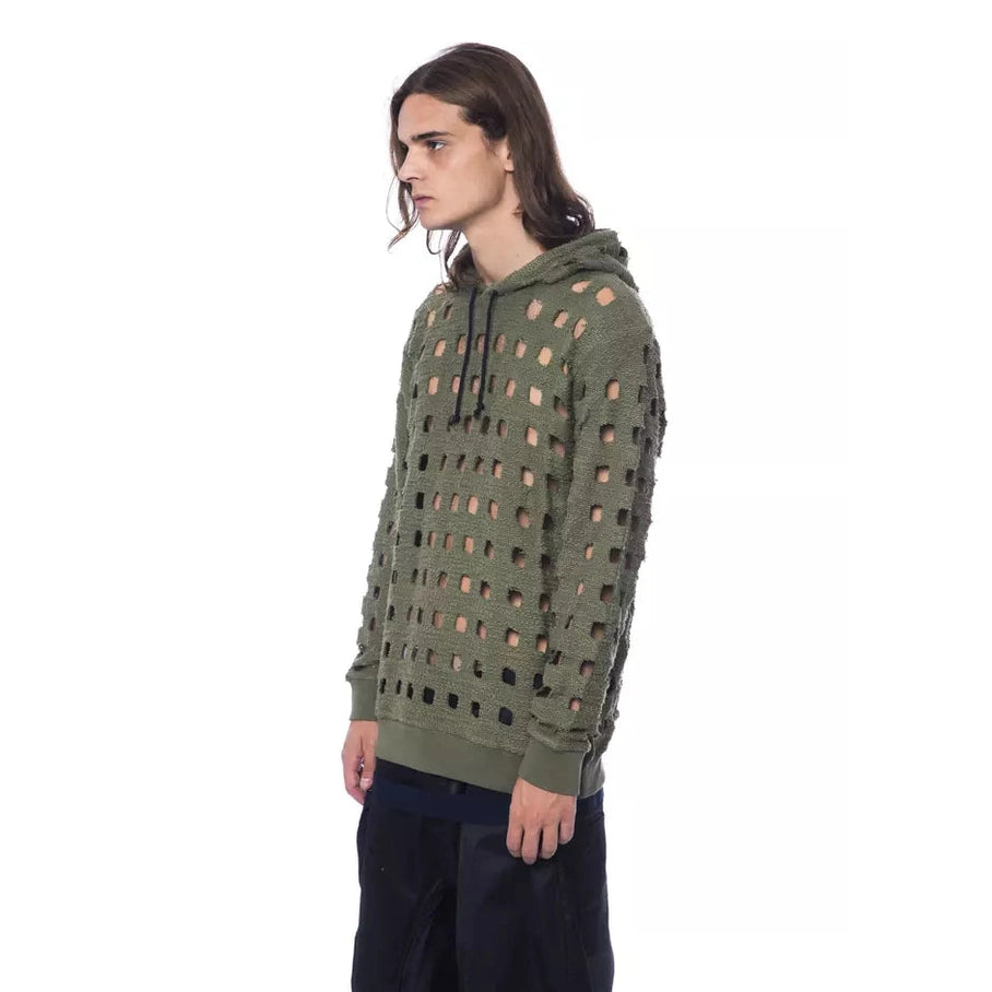 Nicolo Tonetto Army Cotton Men Sweater