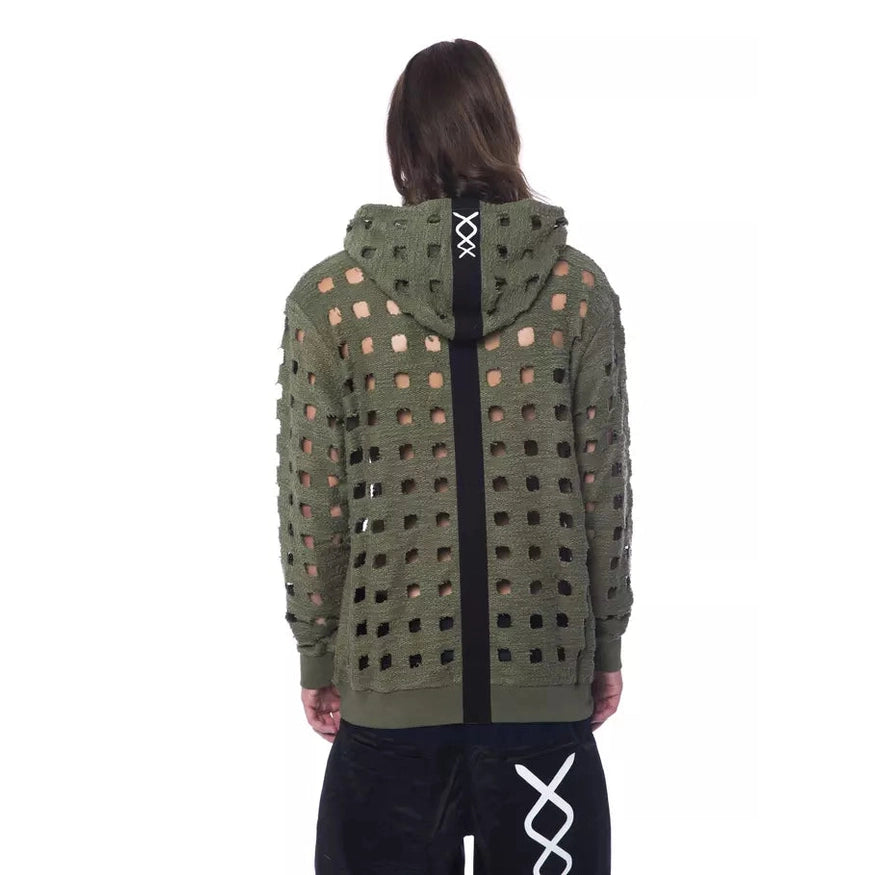 Nicolo Tonetto Army Cotton Men Sweater