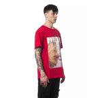 Nicolo Tonetto Red Cotton Men T-Shirt