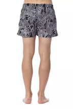 Roberto Cavalli Sport Black Polyester Men Swimsuit