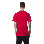 Nicolo Tonetto Red Cotton Men T-Shirt