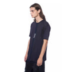 Nicolo Tonetto Blue Cotton Men T-Shirt