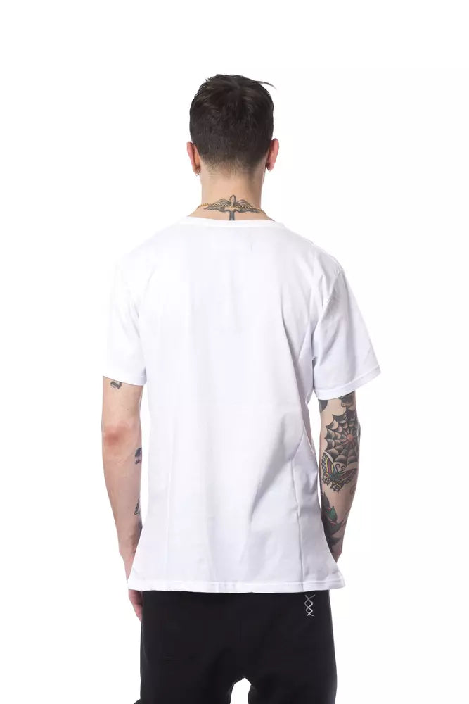Nicolo Tonetto White Cotton Men T-Shirt Nicolo Tonetto