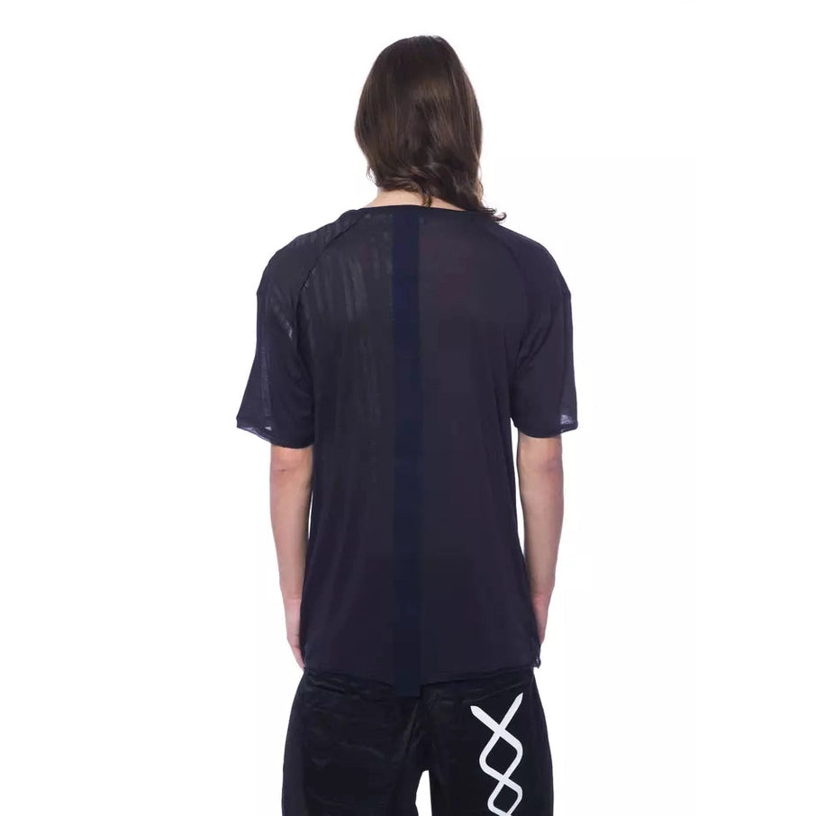 Nicolo Tonetto Blue Cotton Men T-Shirt