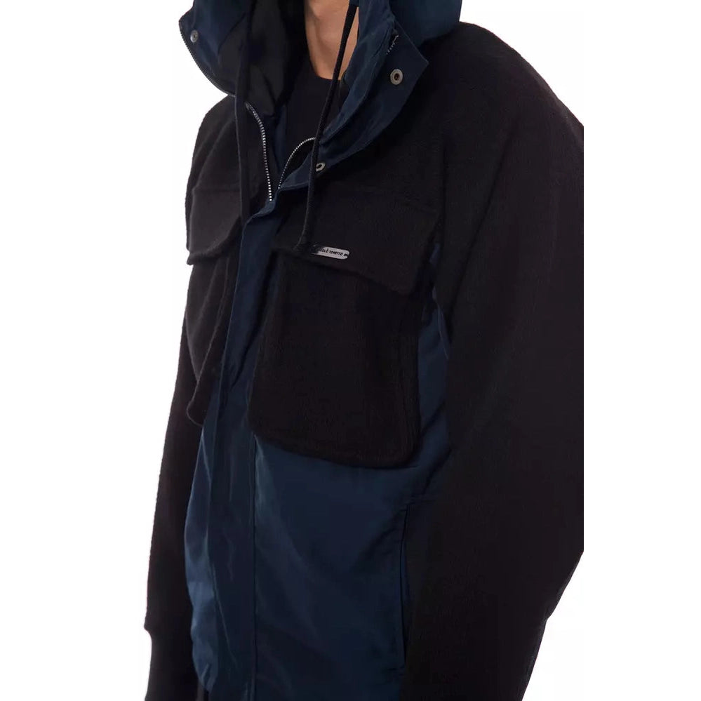 Nicolo Tonetto Black Wool Men Jacket