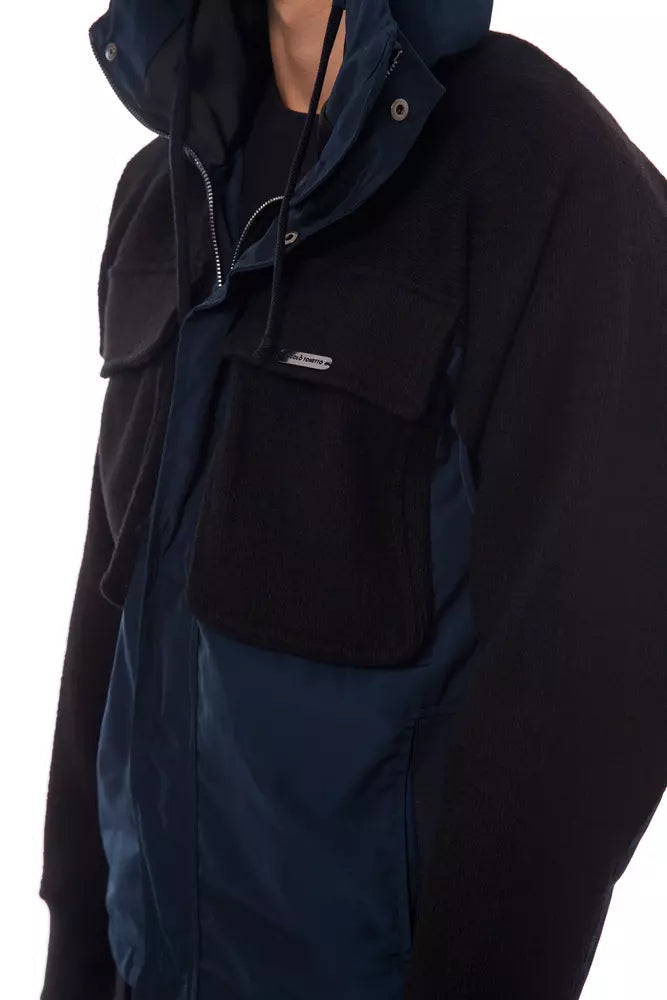 Nicolo Tonetto Black Wool Men's Jacket Nicolo Tonetto