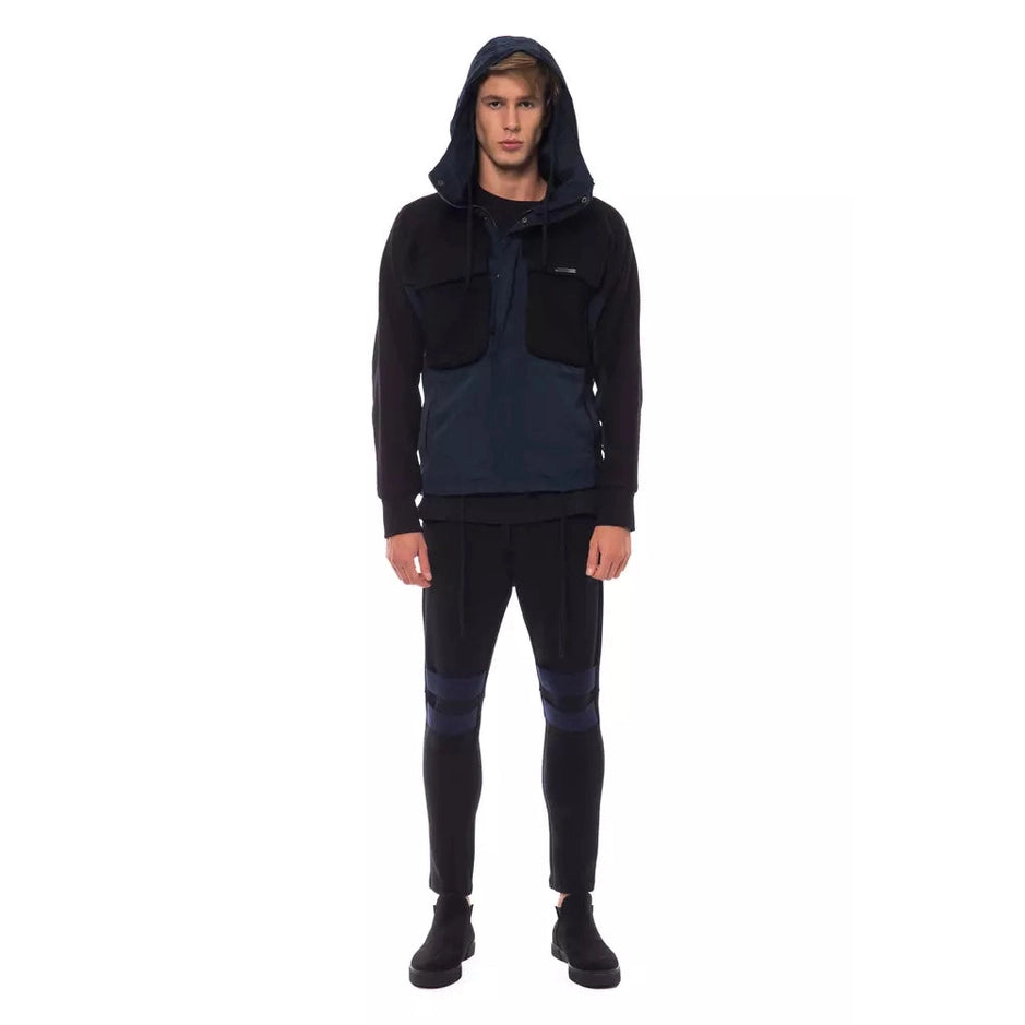 Nicolo Tonetto Black Wool Men Jacket