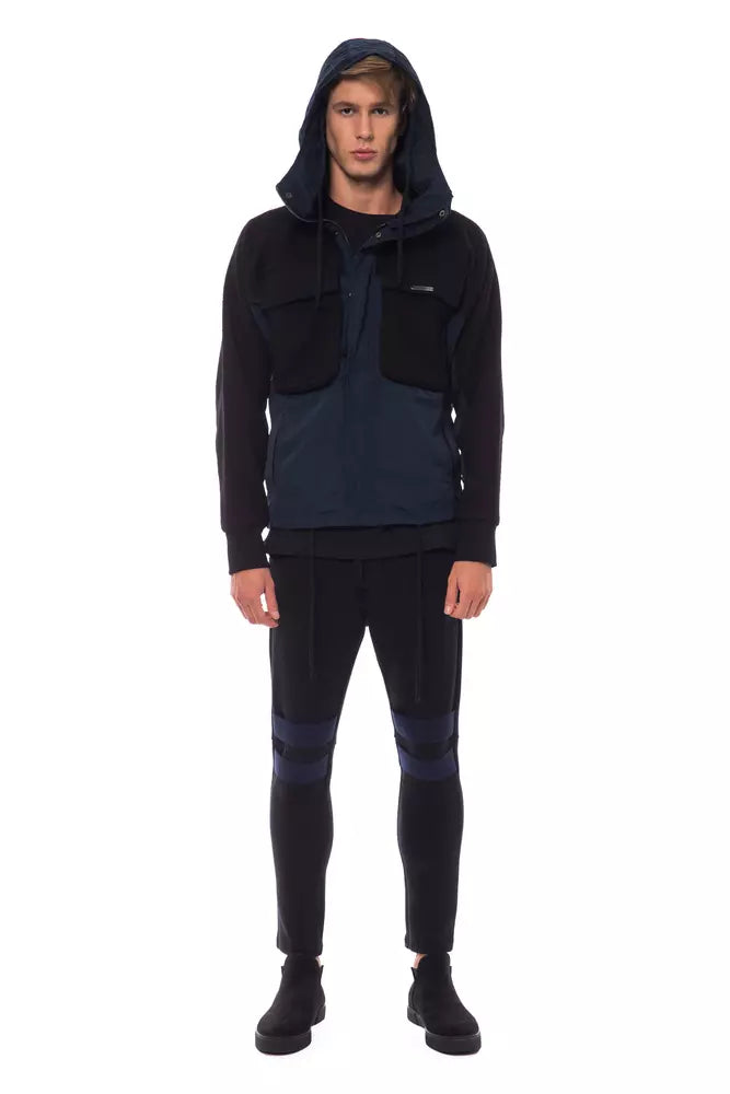 Nicolo Tonetto Black Wool Men's Jacket Nicolo Tonetto