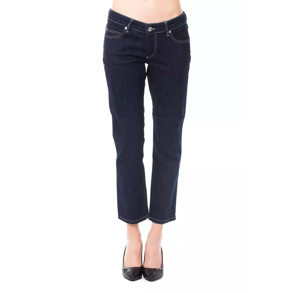 Ungaro Fever Blue Cotton Women Jeans