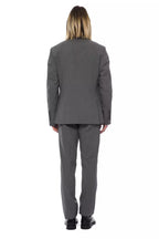 Billionaire Italian Couture Gray Wool Men's Blazer