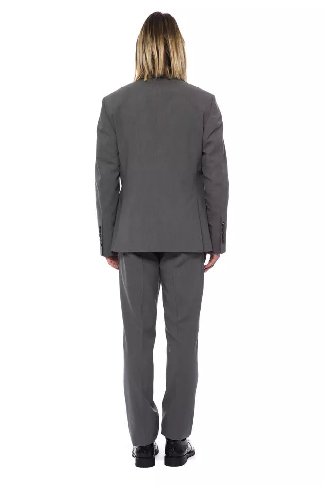 Billionaire Italian Couture Gray Wool Men Blazer Billionaire Italian Couture