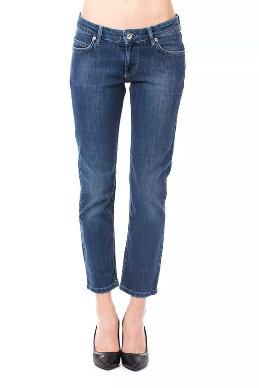Ungaro Fever Light Blue Cotton Women Jeans Ungaro Fever