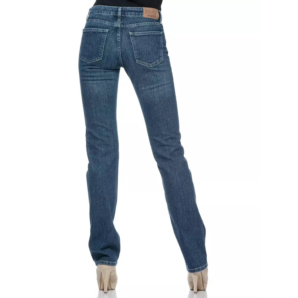 Ungaro Fever Blue Cotton Women Jeans