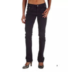 Ungaro Fever Blue Cotton Women's Pants