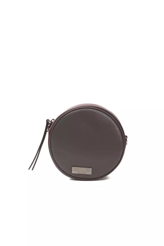 Pompei Donatella Burgundy Leather Women Crossbody Bag Pompei Donatella