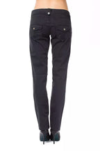 Ungaro Fever Blue Cotton Women's Pant