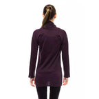 Montana Blu Purple Wool Women Sweater