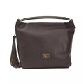 Pompei Donatella Brown Leather Women Shoulder Bag