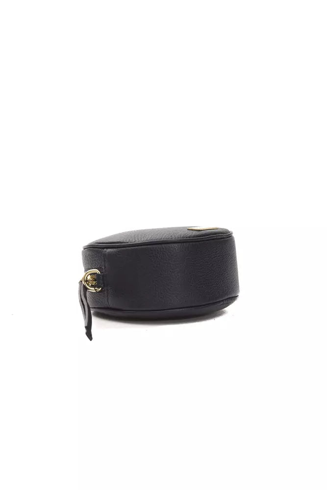 Pompei Donatella Gray Leather Women Crossbody Bag Pompei Donatella