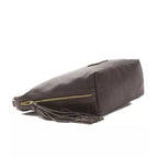 Pompei Donatella Brown Leather Women Shoulder Bag