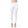 Peserico White Cotton Jeans & Pants