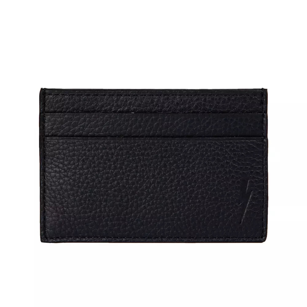 Neil Barrett Black Leather Men's Wallet Neil Barrett
