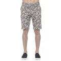 PT Torino Green Cotton Men's Bermuda Shorts