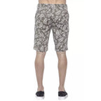 PT Torino Green Cotton Men's Bermuda Shorts