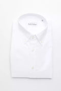Robert Friedman White Cotton Men's Shirt Robert Friedman