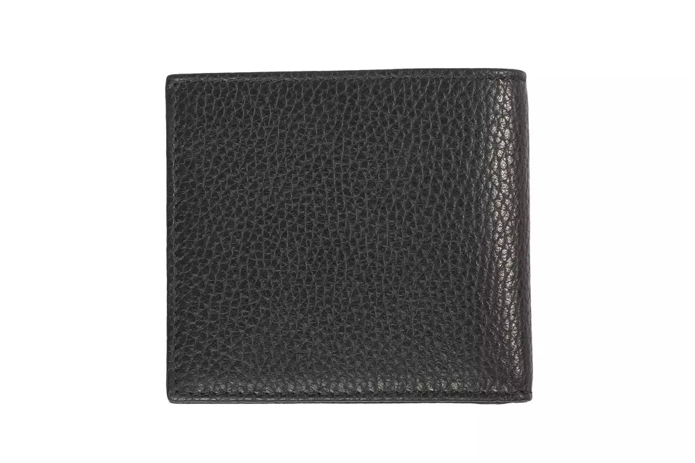 Trussardi Black Leather Men's Wallet Trussardi