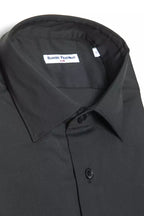 Robert Friedman Grey Cotton Men Shirt
