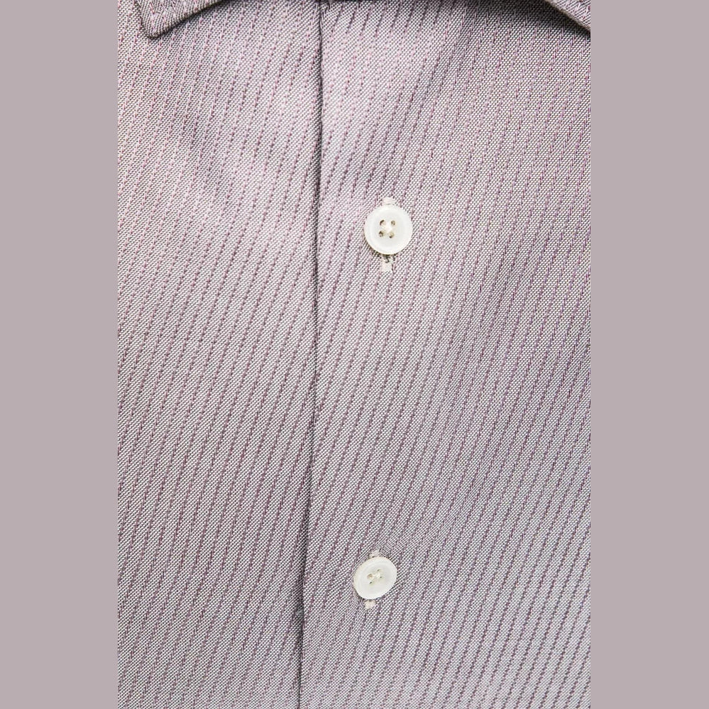Robert Friedman Beige Cotton Men Shirt
