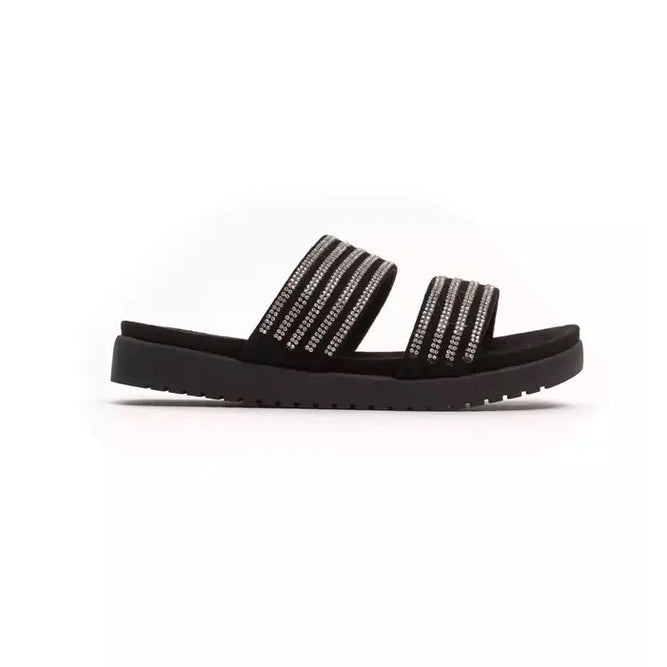Péché Originel Silver Textile Women Sandal