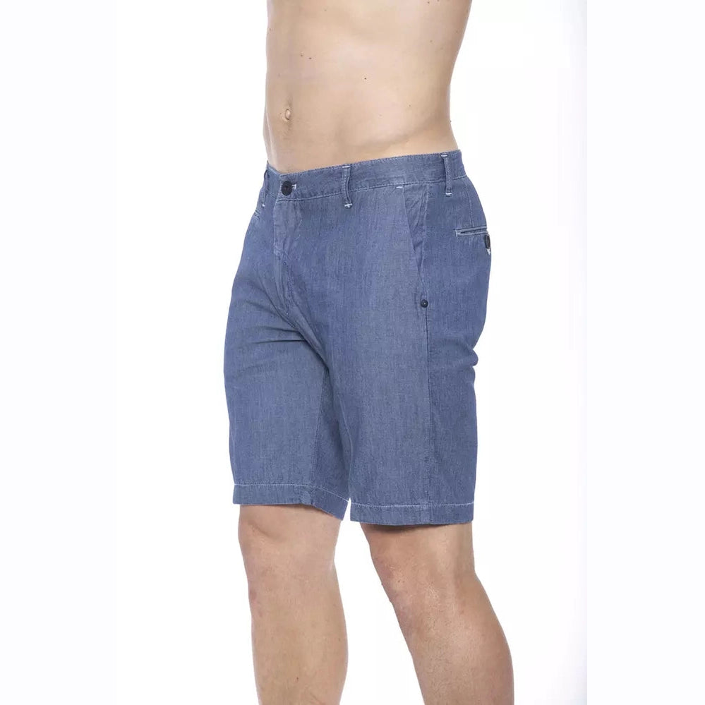 Armata Di Mare Blue Cotton Shorts