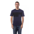 Verri Blue Cotton Men T-Shirt