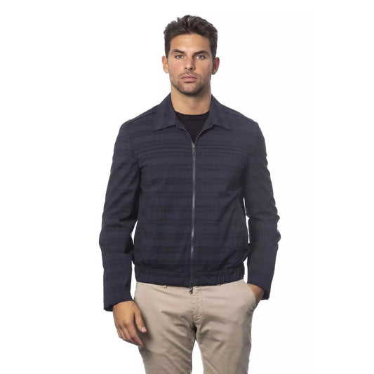 Verri Elegant Wool Blend Bomber Jacket Verri