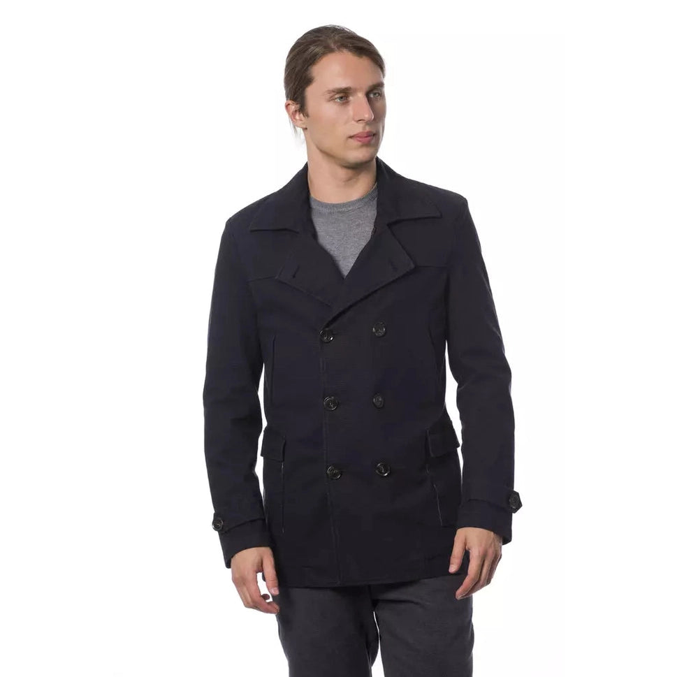 Verri Blue Cotton Blazer
