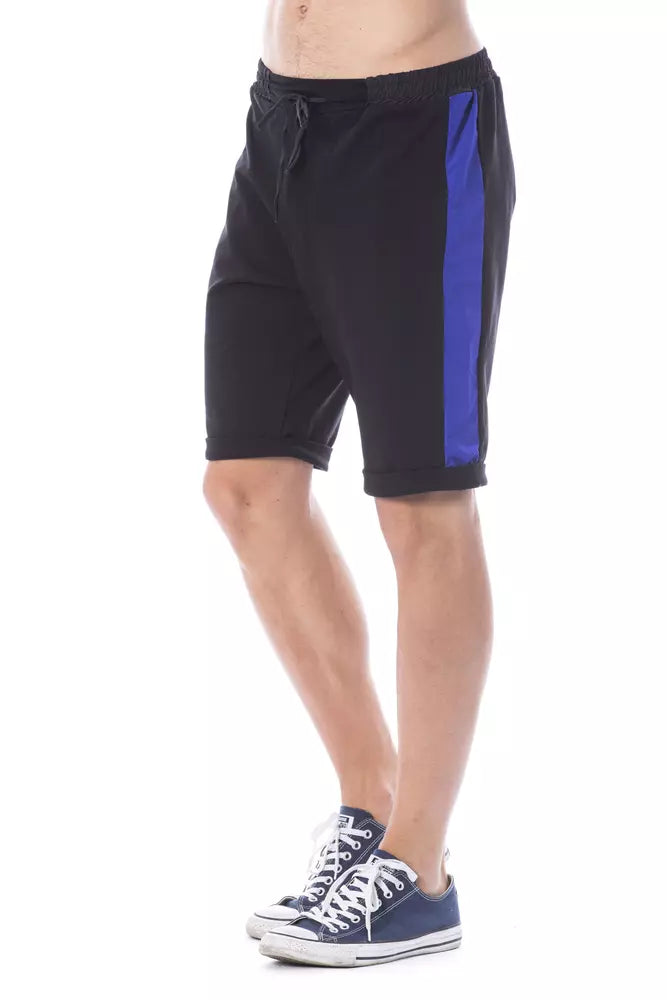 Verri Black Cotton Men Short Verri