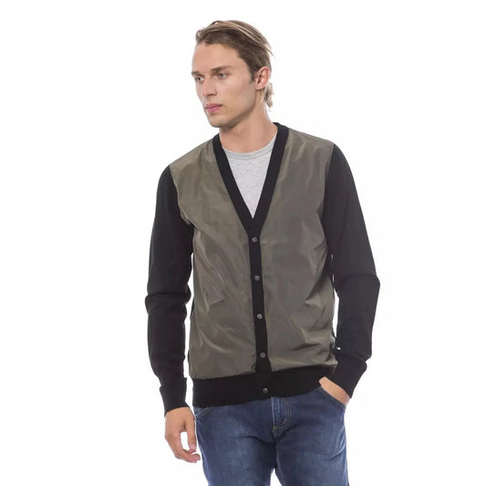Verri Multicolor Wool Men Cardigan
