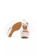 Péché Originel White Polyethylene Women's Wedge Sandal - Eljoys Fashion 