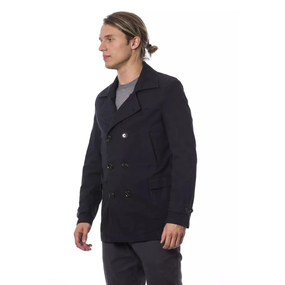 Verri Blue Cotton Blazer